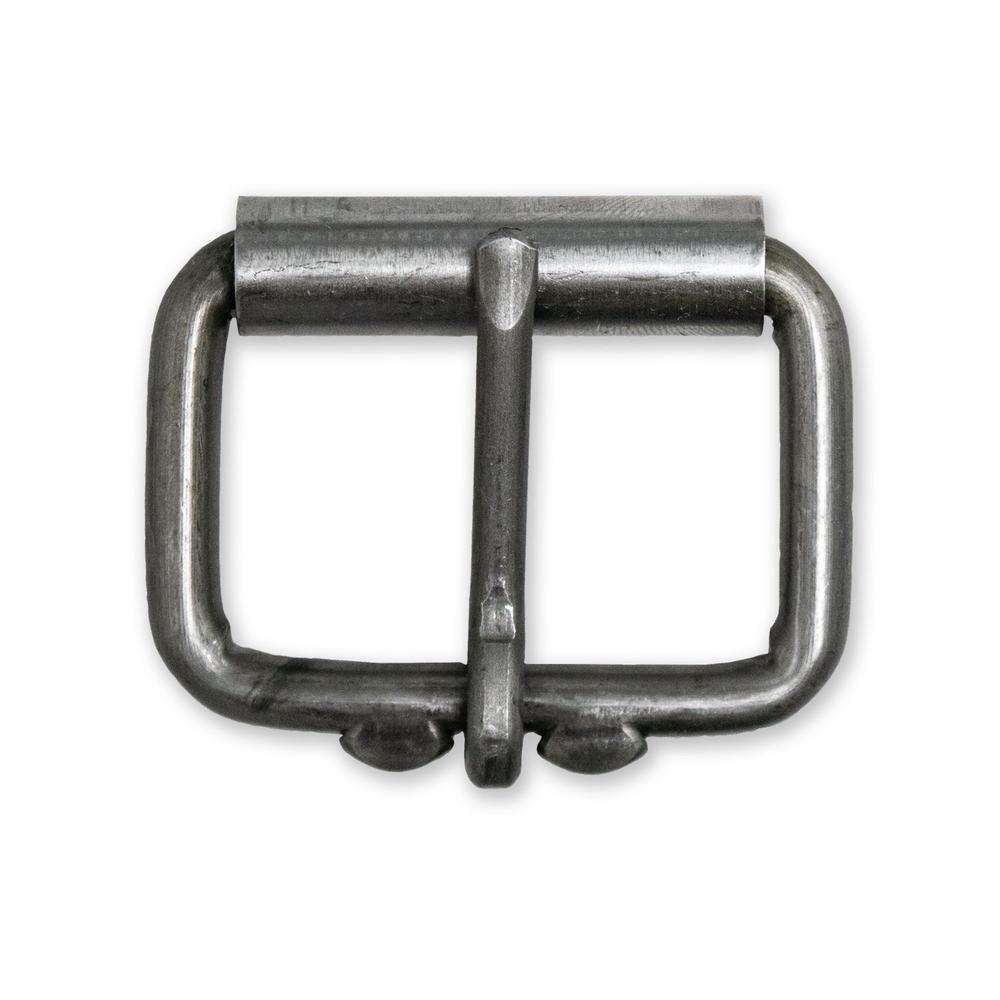 1.5" Raw Steel Rust Out #3 Roller Buckle