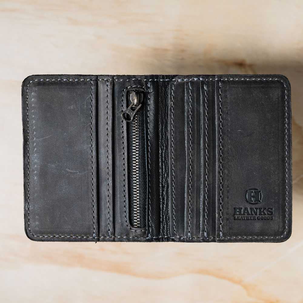 Crater Bifold With Zipper - Image 8