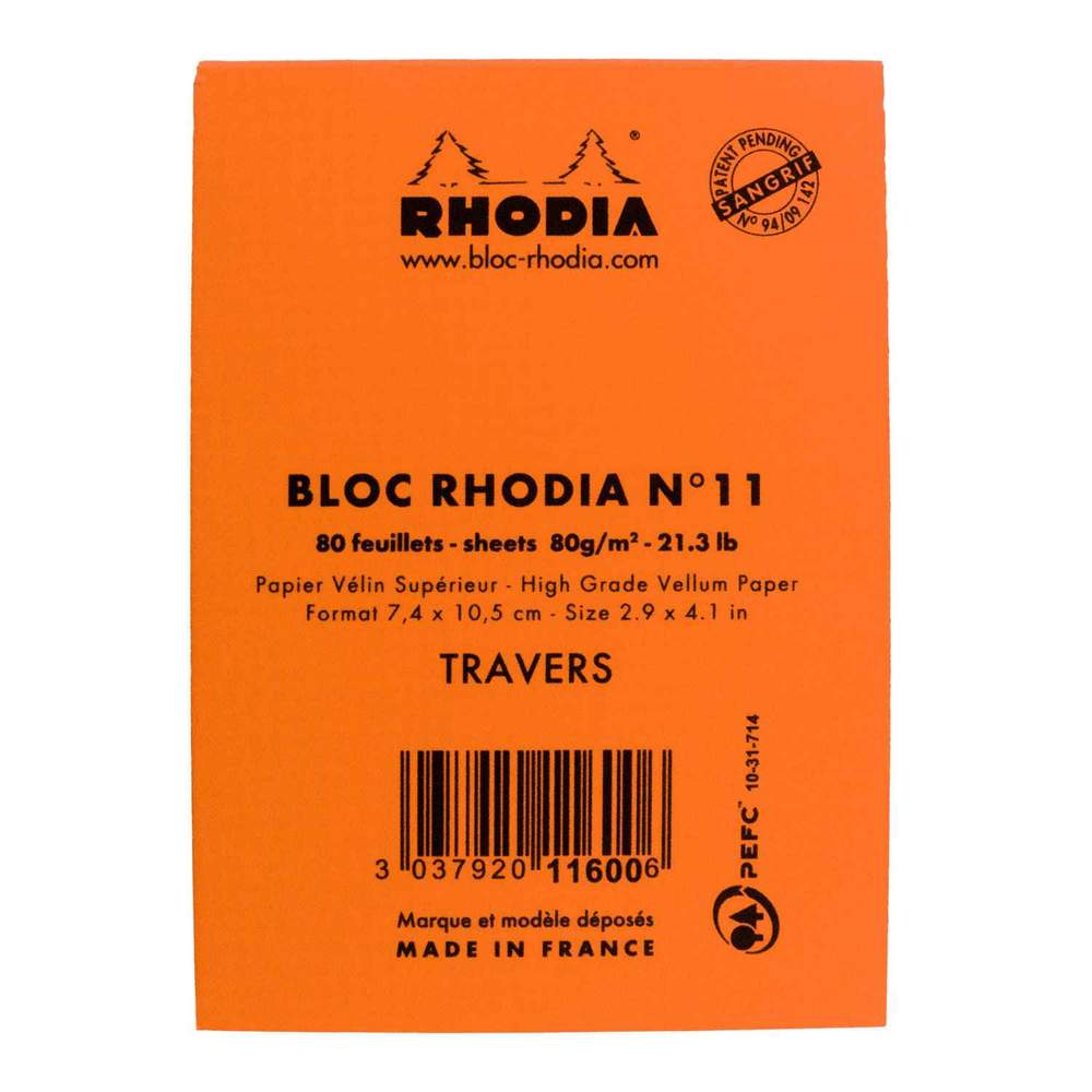 Replacement Rhodia Notepad for Hanks Notesman - Image 2